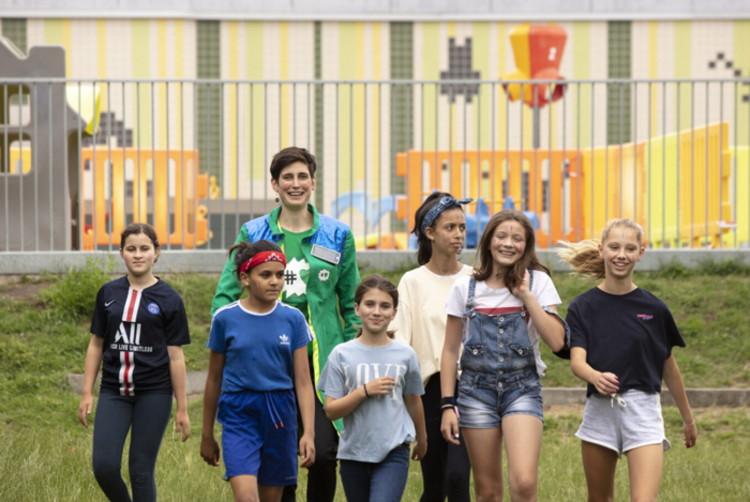 Groepje kinderen